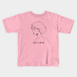 Self Love Strength Kids T-Shirt